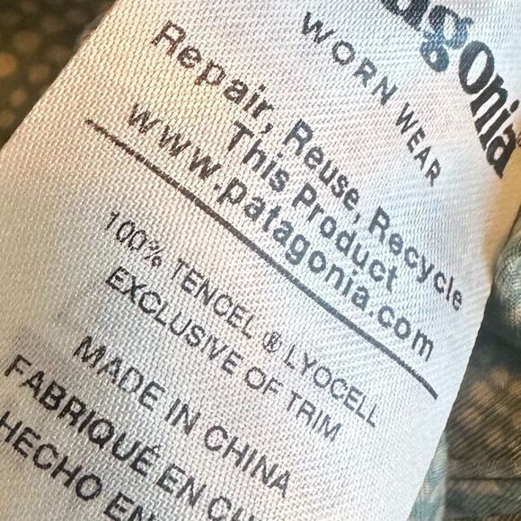 Patagonia Lost Wildflower Spaghetti Strap Crop Jumpsuit Open Tie Back Size Small - Picture 12 of 13